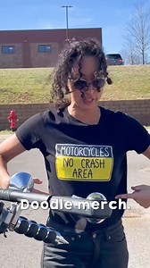 20K views · 308 reactions | Official Doodle Merch is HERE!  https://bit.ly/DoodleMerch | Doodle on a Motorcycle | Facebook