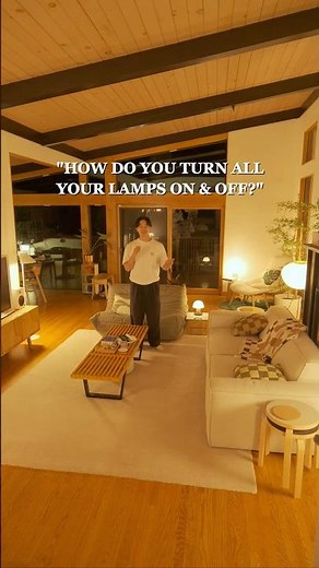 No more turning lamps on one by one! #lighting #lamps #homedecor #interiordesign