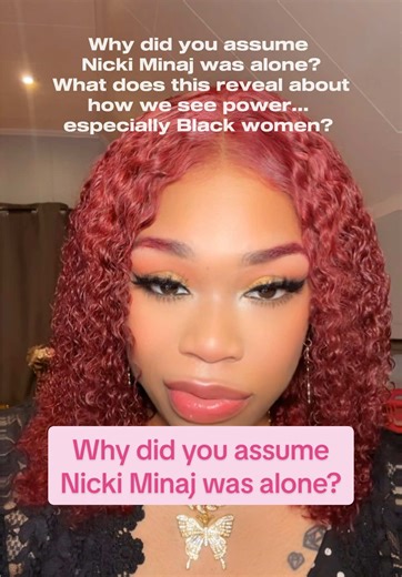 Why did you assume Nicki Minaj was alone? Watch the framing! 🦄🪞#NickiMinaj #Barbz #Culture #Power #FlawlessEmpire