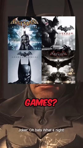 In what chronological order should you play the Batman Arkham games? #batmanarkhamcity #batman