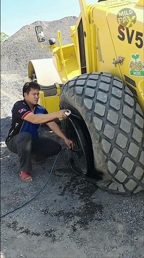 The Shocking Tire Inflation Trick With Fire 😲💥