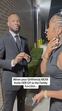 When your gfs mom invites her ex to the family function pt 1 #coupleschannel #funnyskits #funny