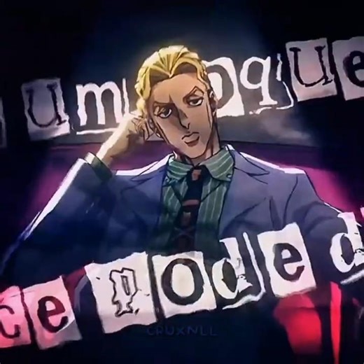 KIRA THE GOAT 🔥 #jojo #jojosbizzareadventure #jojosbizarreadventure #steelballrun #yoshikagekira