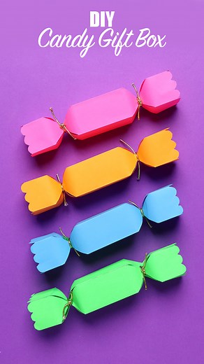 28K views · 269 reactions | DIY Paper Candy Gift Box  #diy #diyvideos #diycraftideas #diytutorial #diyprojects #artandcraft #easydiy #papercrafting #candybox #giftbox #giftideas #gifting #origami #crafting #craftideas #handmadegifts #howtomake #tutorial | D.I.Yay | Facebook