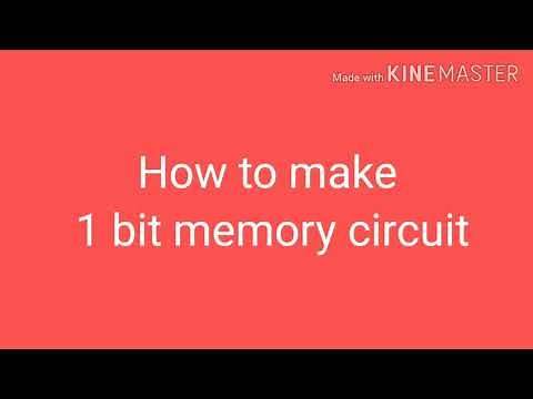 How to make 1 bit memory circuit