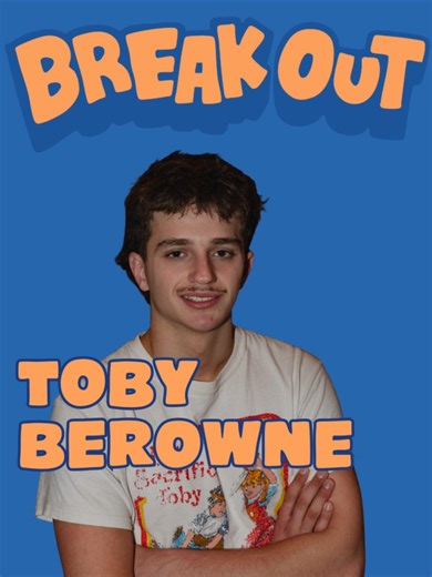 Toby Berowne 🌀🎙️ At just 18 years old, Toby turned heads at Break Out Comedy in 2025 with his absurd, off-kilter observations and unpredictable storytelling. The Sydney-based comedian started out in high school, and his surreal style is already carving out its own lane on the comedy circuit. One to keep firmly on your radar. #BreakOutComedy #SydneyComedyFestival #NewComedy