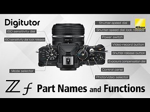 Zf #3 Parts of the Camera: Names and Functions | Nikon Digitutor
