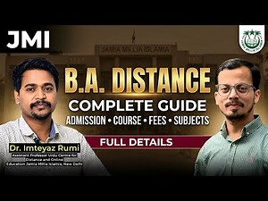 JMI Distance B.A. Explained | Fees, Admission Process, Subjects (Full Guide)