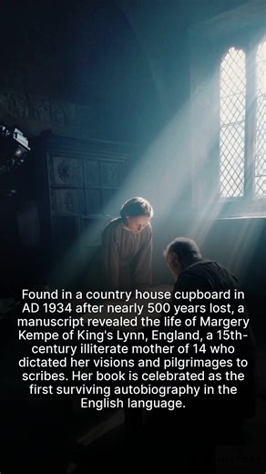 A medieval woman dictated the first autobiography in English, which was then lost for nearly 500 years. | History Vault