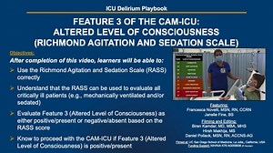 CAM-ICU: Feature 3 (RASS)