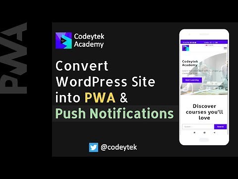PWA WordPress | PWA Push Notifications tutorial | PWA WordPress plugin | One Signal | SuperPWA