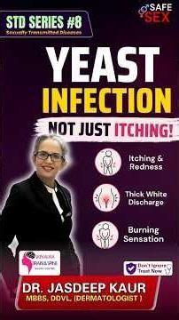Yeast Infection in Men vs Women? 🛑 Itching, Redness & Discharge | Dr. Jasdeep Kaur #shorts