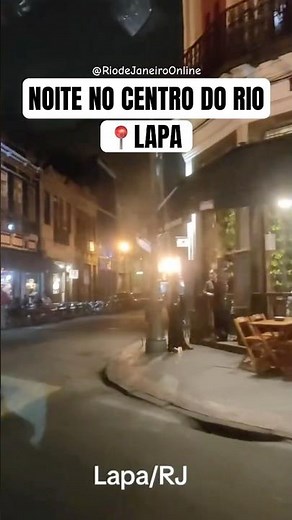 Noite na Lapa Centro do Rio de Janeiro