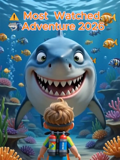 ⚠️ 🦈 What happens when Buggu meets a giant sea creature? Wait for the hilarious surprise at 0:15! 👀 Drop a comment: What should Buggu catch next? 👇 ✨ STORYLINE: Join Buggu on a high-quality 3D animated adventure! Perfect for toddlers and preschoolers who love fun nursery rhymes, colorful characters, and exciting kids' songs! New Cartoon For Kids 2026 | Giant Shark 3D Animation | Toddler Nursery Rhymes | Global Kids Videos #fyp #toddlertok #babyshark #kidsanimation #BugguOye