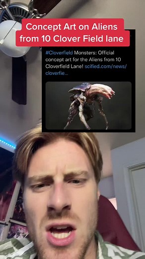 Very Weird Outdated Official Concept Art on Aliens from 10 Clover Field Lane