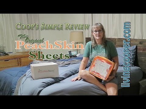 Coop's Simple Review - The Original Peach Skin Sheets