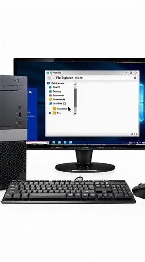 How to Use File Explorer on a Windows Desktop PC#Windows10 #DesktopPC #TechTips #FileExplorer