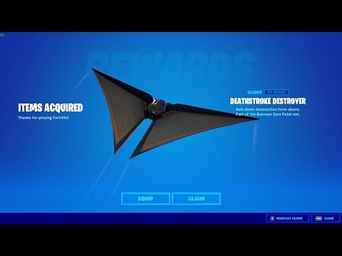 How To Get Deathstroke Destroyer Glider & Deathstroke Skin Bundle FREE CODES In Fortnite!