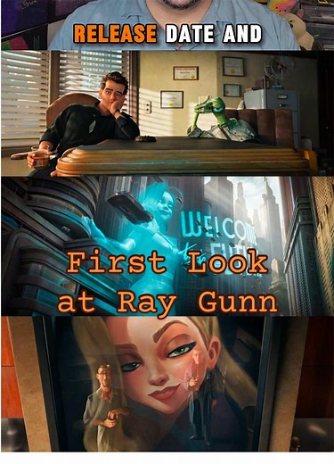 Who else is excited for Ray Gunn to premiere this year? #raygunn #raygunn2026 #bradbird #skydanceanimation #netflix