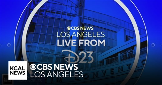 KCAL News live from D23 in Anaheim