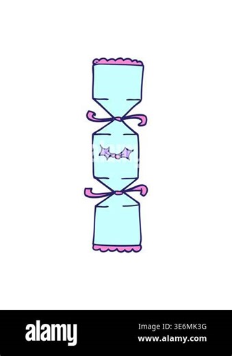 bobbing motion animation of christmas cracker Stock Video Footage - Alamy