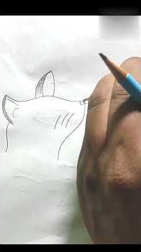 Easy CAT Drawing for KIDS with Pencils