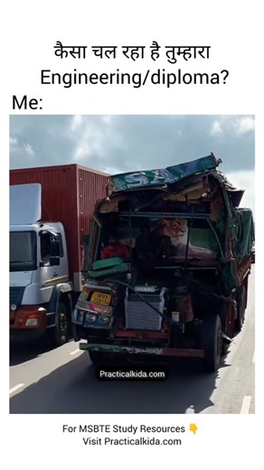 PracticalKida.com on Instagram: "Chal rha he🥲 . . For MSBTE Study Resources 👇 . . Visit practicalkida.com . . #engineering #engineer #backbenchers #diplomastudents #msbte"