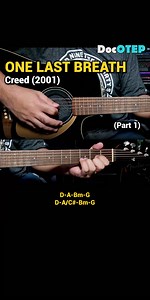 42K views · 860 reactions | One Last Breath - Creed (Guitar Chords Tutorial with Lyrics) part 1 SHORTS REELS | Doc OTEP Studio | Facebook
