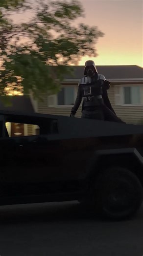 DARTH VADER #CYBERTRUCK #Halloween