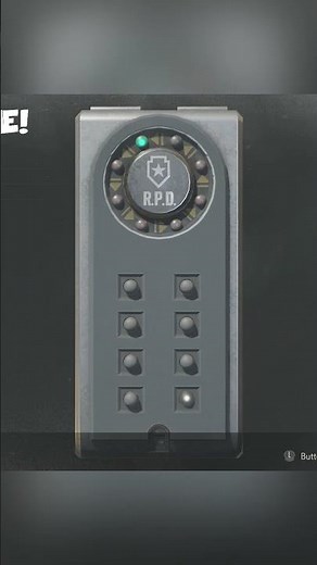 How to Unlock Portable Safe Laundry Room | Resident Evil 2 #shorts #ps4pro #clips #twitch