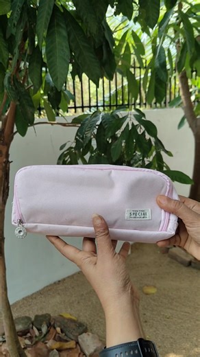 didn’t expect it to look THIS good 🎀✨ #pouch #aesthetic #stationaryhaul #fyp #foryoupage