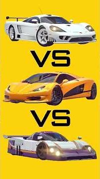 Saleen S7 Twin Turbo VS. HTT Locus Plethore LC750 VS. Jaguar XJR9