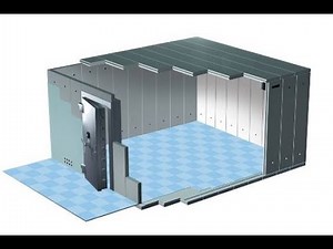 The Process Of Installing The Modular Vault Room--Modular Vaults Manufacturers