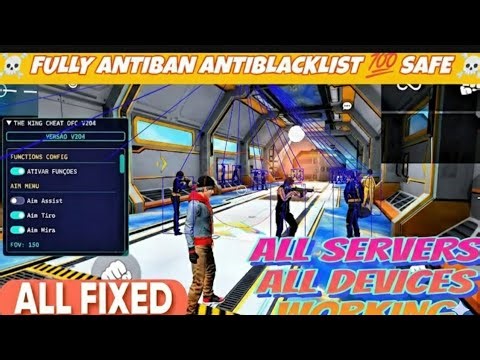 OB52 FREE FIRE MOD MENU 🔥 THE KING CHEAT V204🗿AIMBOT HACK FF MOD MENU APK 2025🗿FF HACK🔥 FF