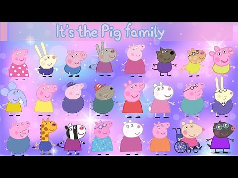 Peppa Pig: Find The Family Members