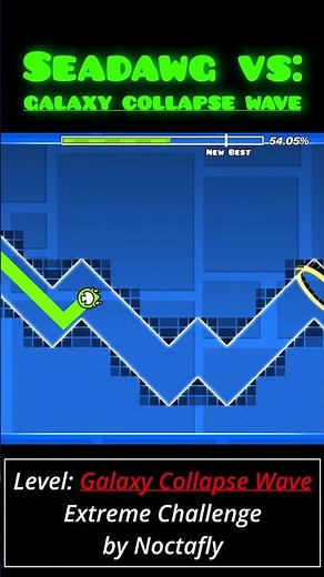 Galaxy Collapse Almost Broke Me 😭- Extreme Geometry Dash #geometrydash #gd