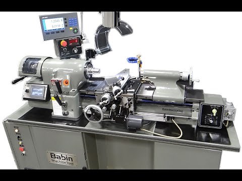 TML-5C precision toolroom lathes offered by Babin Machine Tool. HLV type.