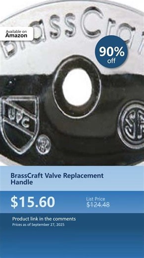 BrassCraft Valve Replacement Handle