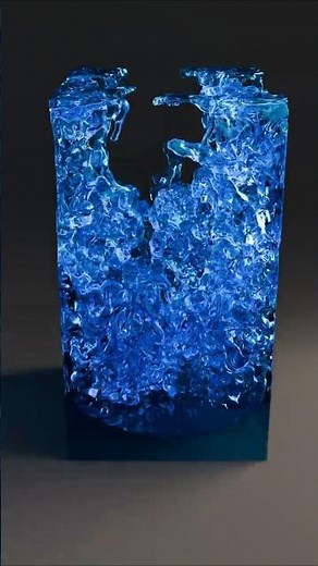 Blender Fluid Simulation || Blender || Blender 3d Simulation || Water #blender #shorts