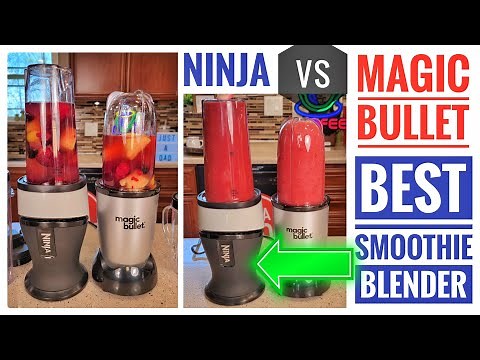 🥤 ⚖️ Ninja vs Magic Bullet Blender Comparison | Best One For Smoothies??