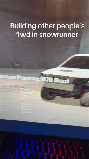Building Custom 4WD Vehicles in SnowRunner
