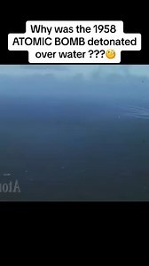 Why the test was done over water… 😳🧐 #implosion #explosion #atomic #nuclear #nuke #disaster #viral #storm #job #test #fyp #foryoupage | Disastervids