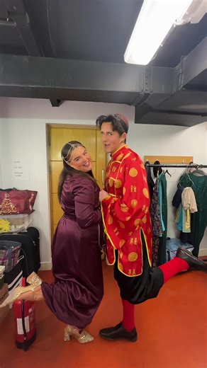 Wrapped Aladdin ✨ Next stop: Alice 🐇🎩 See you again next year!!! #limerickpantosociety #wearetus #tickets #foryou #panto