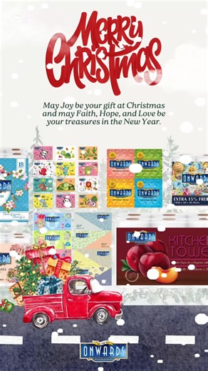 The holidays are a time for love, laughter, and together. All of us from Onwards, may your Christmas be filled with the little moments that make this day so special. ❤ Here’s to a joyful and peaceful celebration with the ones you cherish most. #MerryChristmas #Onwards