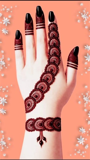 Beautiful Jewellery Mehndi Design | Mehandi Ka New Design #shorts #ytshorts #trending