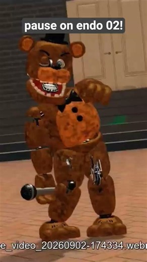 Pause on endo 03!# #fnaf #fivenightsatwariosfangame #pause
