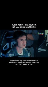 Hacker vs. Hacker ✊🏻 Naisahan nina Josh (#BinsoyNamoca), Ken (#DylanYturralde), at Tin (#KoletteMadelo) ang pag-atake ni Matthias (#EricFructuoso). Mapapanood ang #SinsOfTheFather sa Kapamilya Channel, Kapamilya Online Live, A2Z, TV5, iWant, at TFC. | ABS-CBN PR
