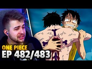 MARINEFORD BROKE ME ON SO MANY LEVELS😭One Piece Episode 482 & 483 Reaction