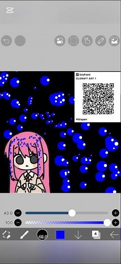 Ibis Paint X Brush Pack | Free Glowify Art QR Code for Amazing Art! #ibispaintx #qrcode