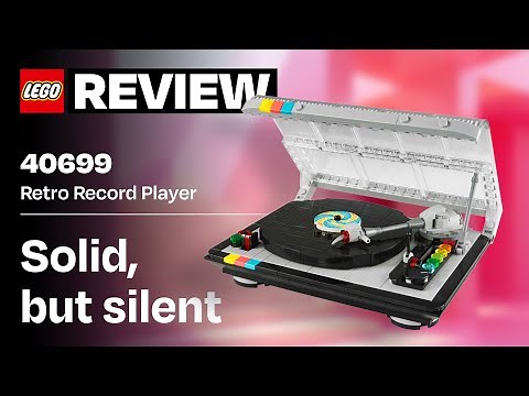 LEGO Retro Record Player (40699) REVIEW